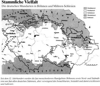 STAMMLICHE VIELFALT - Die deutschen Mundarten in Böhmen und Mähren-Schlesien