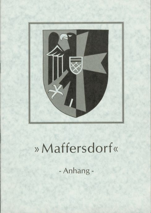 MAFFERSDORF - Vol. 5 - Supplement --- A GLANCE AT THE HISTORY